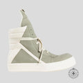 Rick Owens Suede Geobasket High