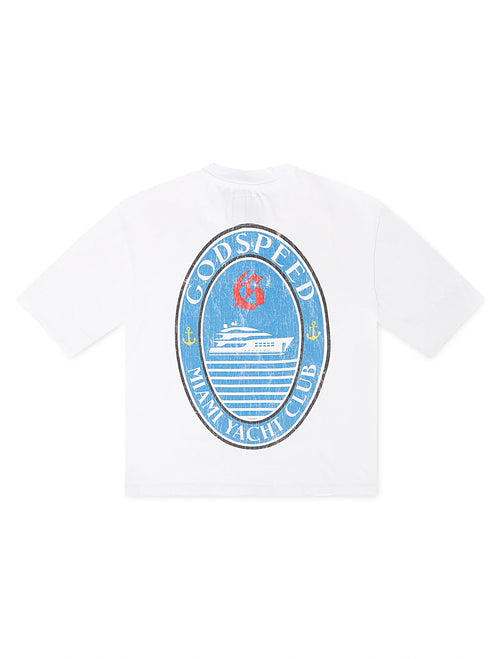 Godspeed GMYC Wave Runner Boxy Tee - White