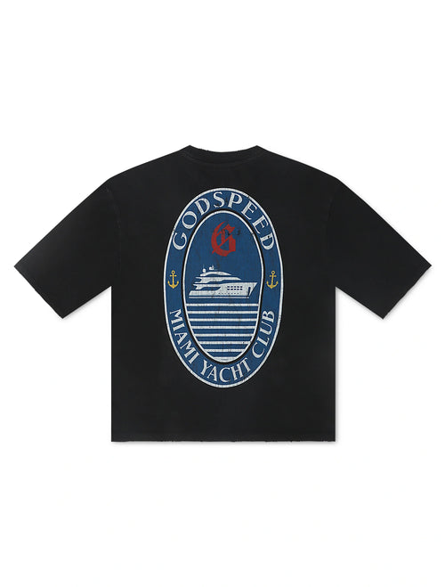 Godspeed GMYC Wave Runner Boxy Tee - Black