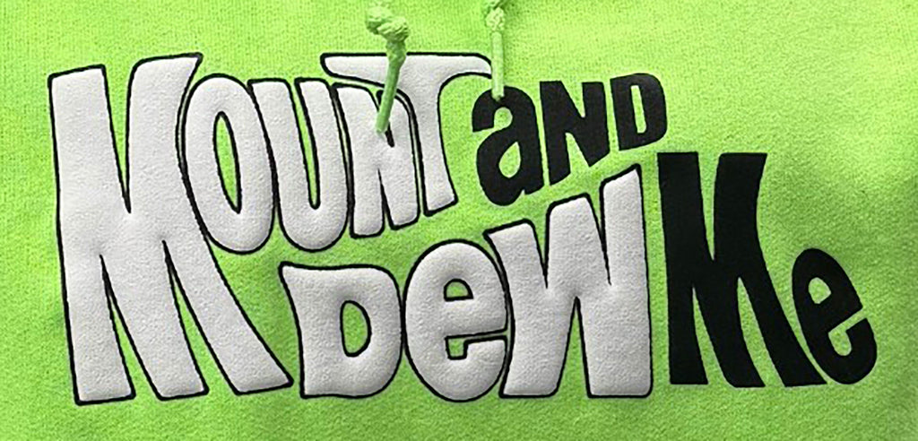 Mount and Dew Me | Funny Neon Green Men's and Women's Streetwear Hoodie
