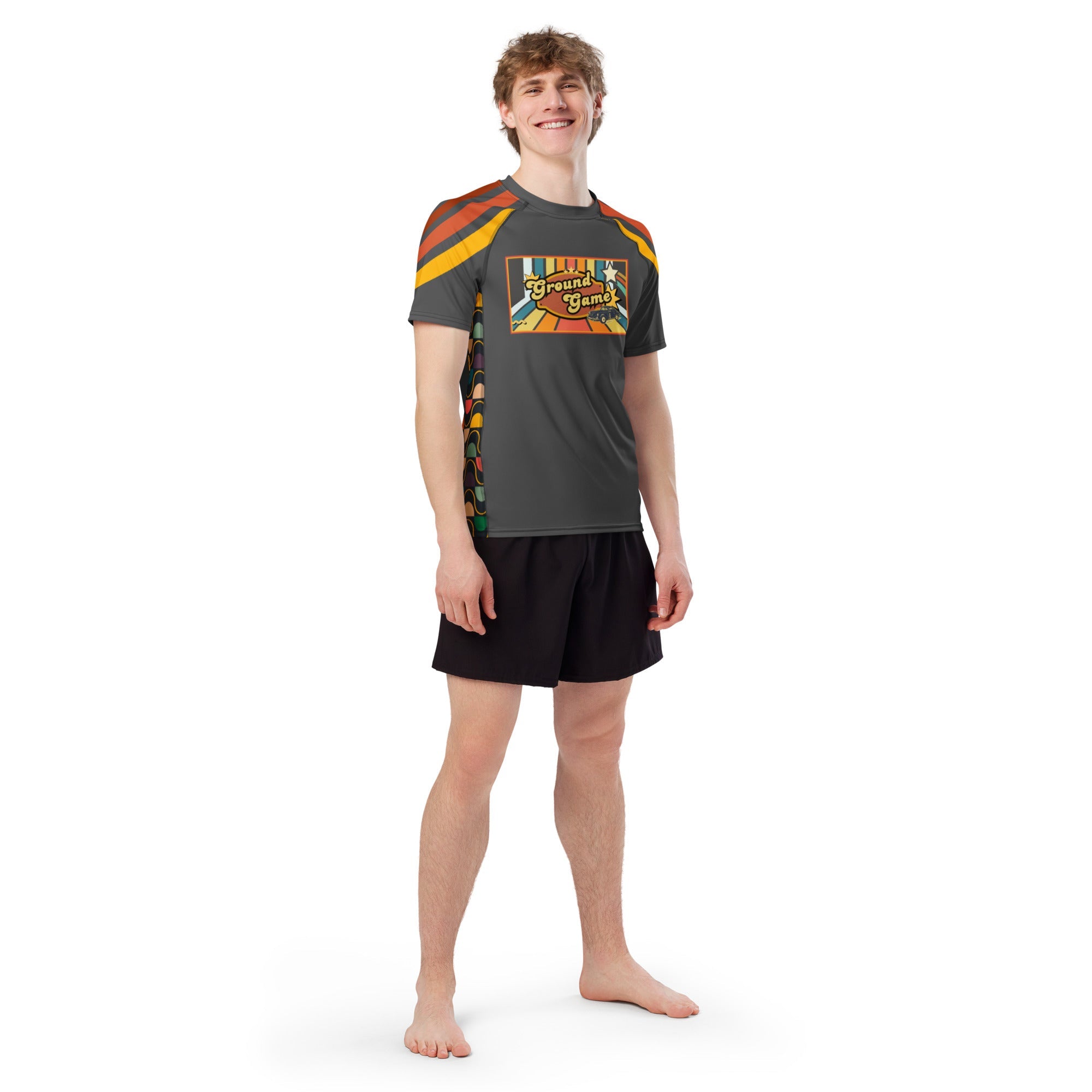 Ground Game Retro Rash Guard