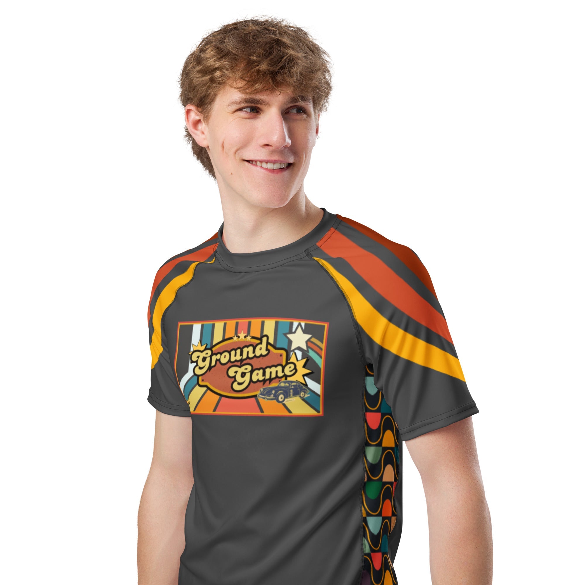 Ground Game Retro Rash Guard