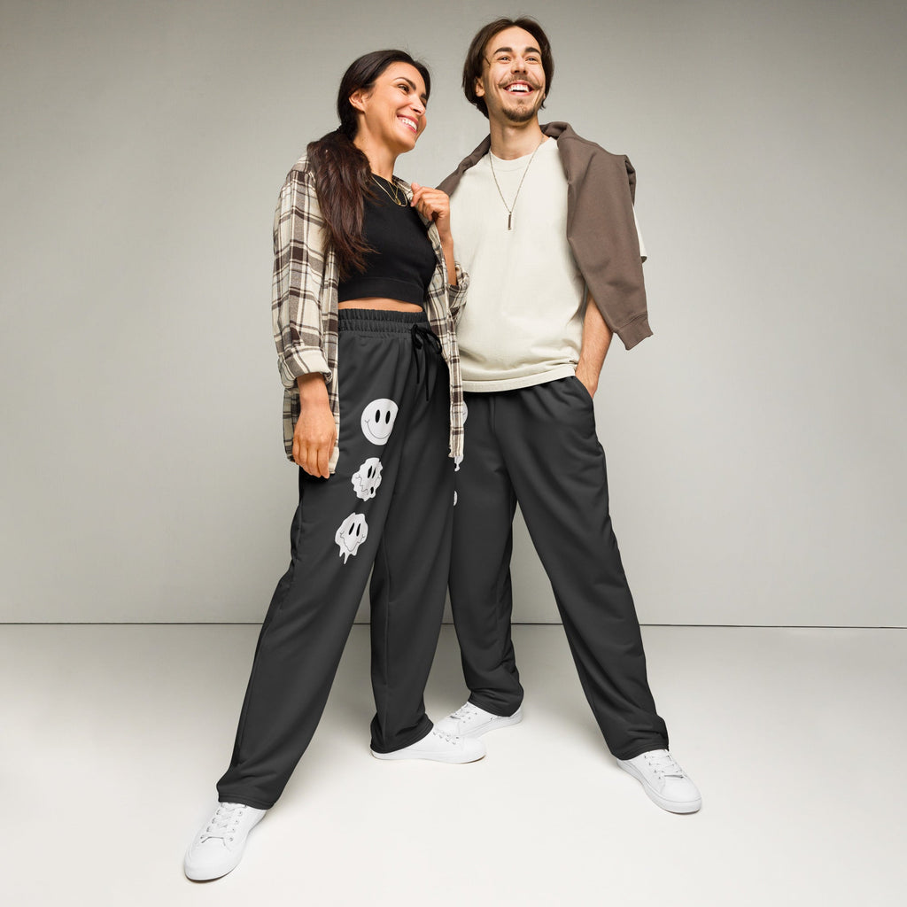 Melting Smile Wide-leg joggers