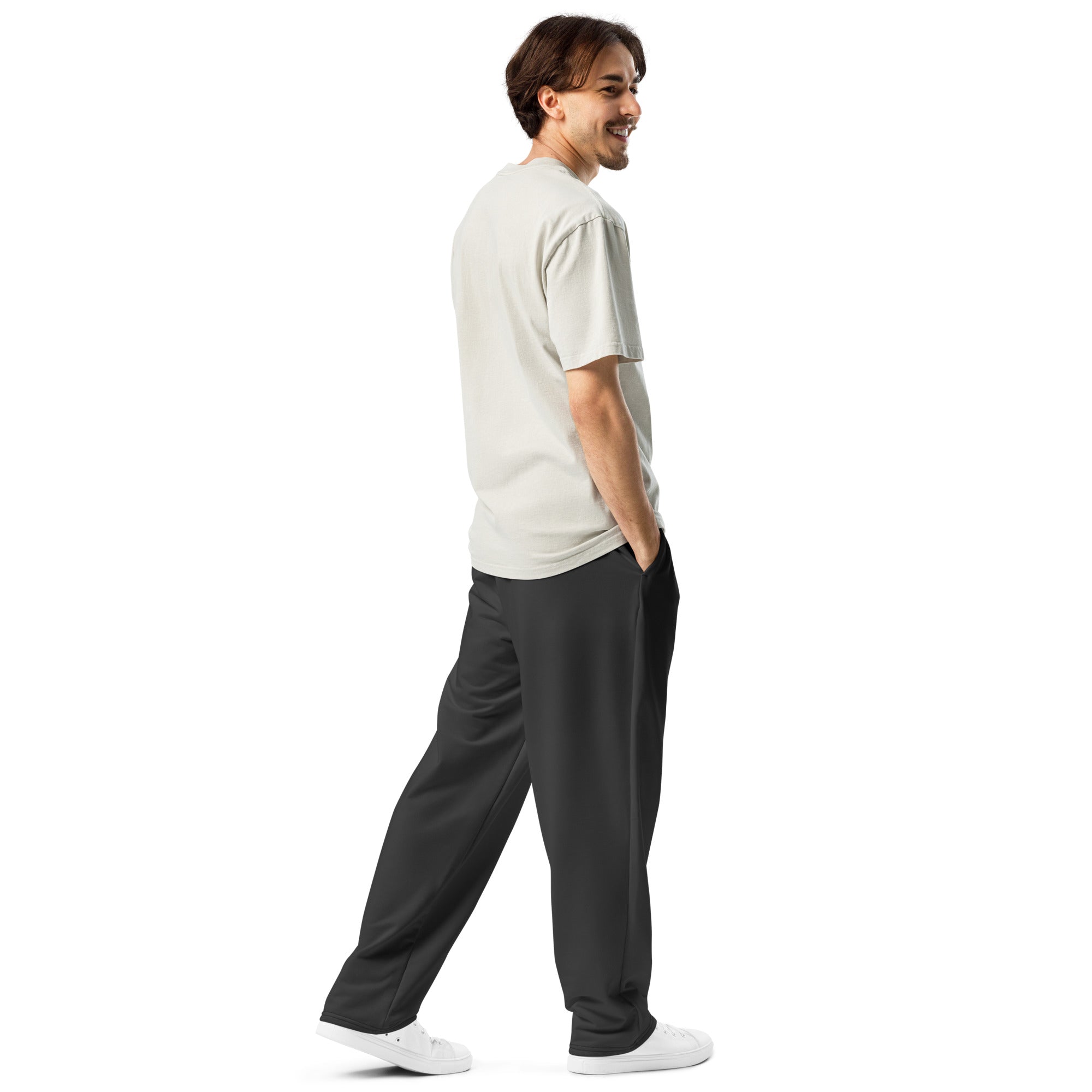 Melting Smile Wide-leg joggers