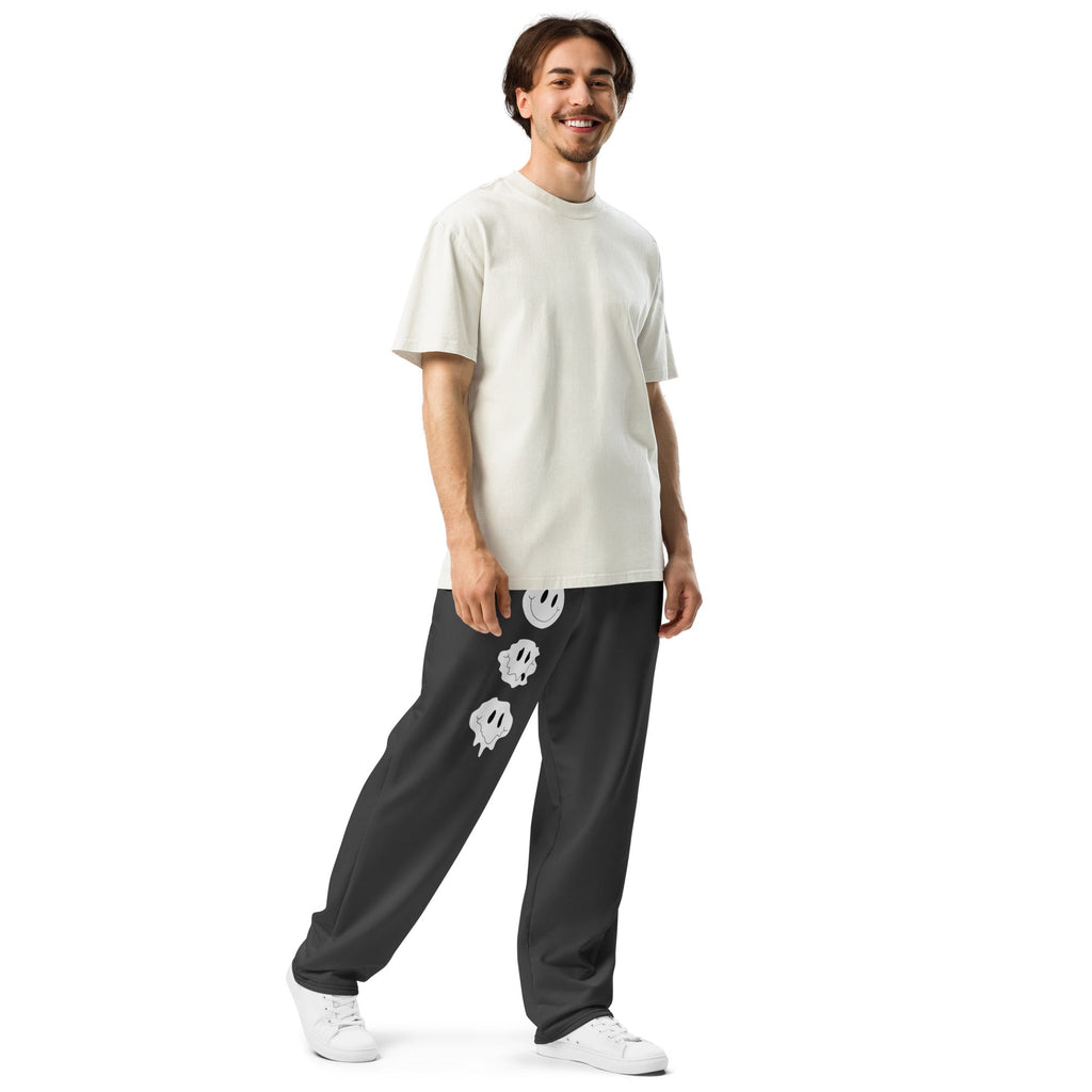 Melting Smile Wide-leg joggers