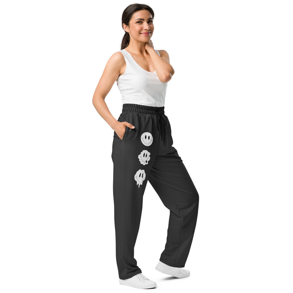 Melting Smile Wide-leg joggers