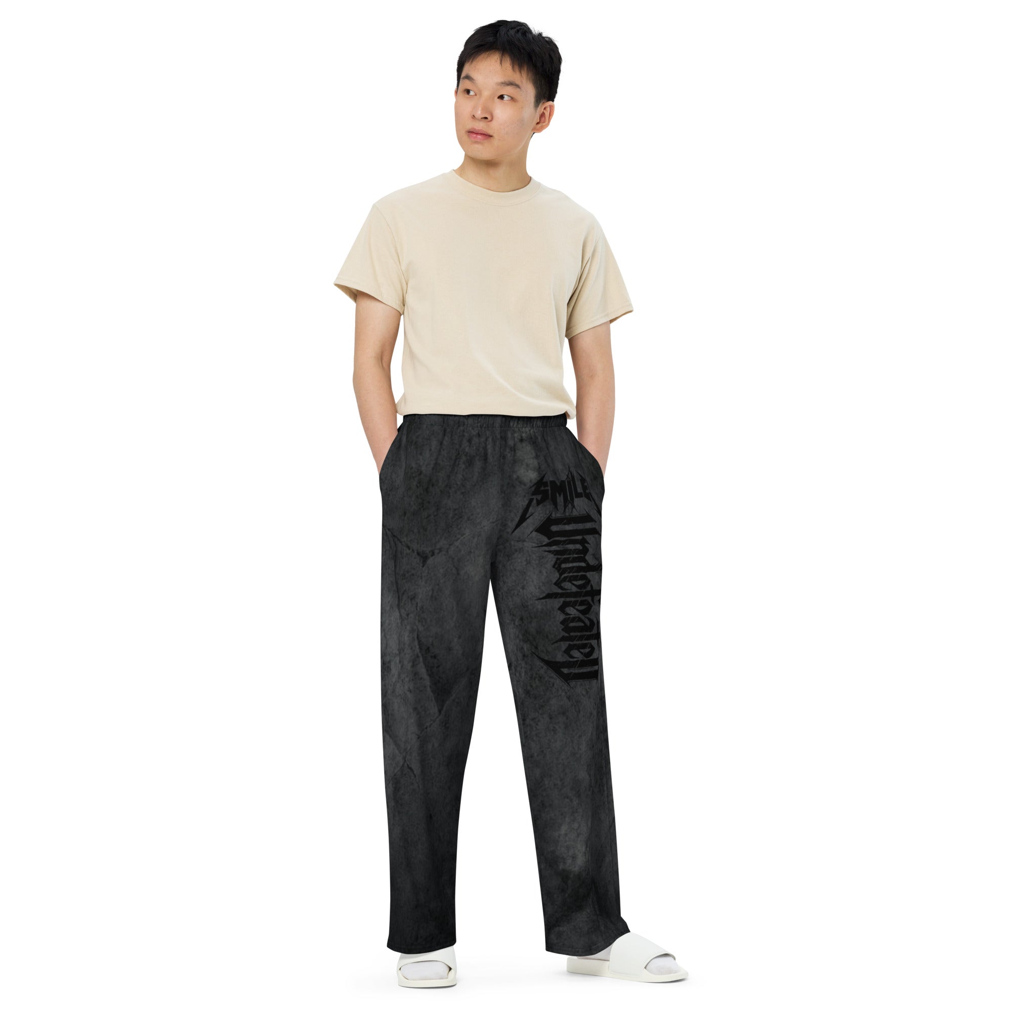 Undefeated Smile wide-leg sweatpants