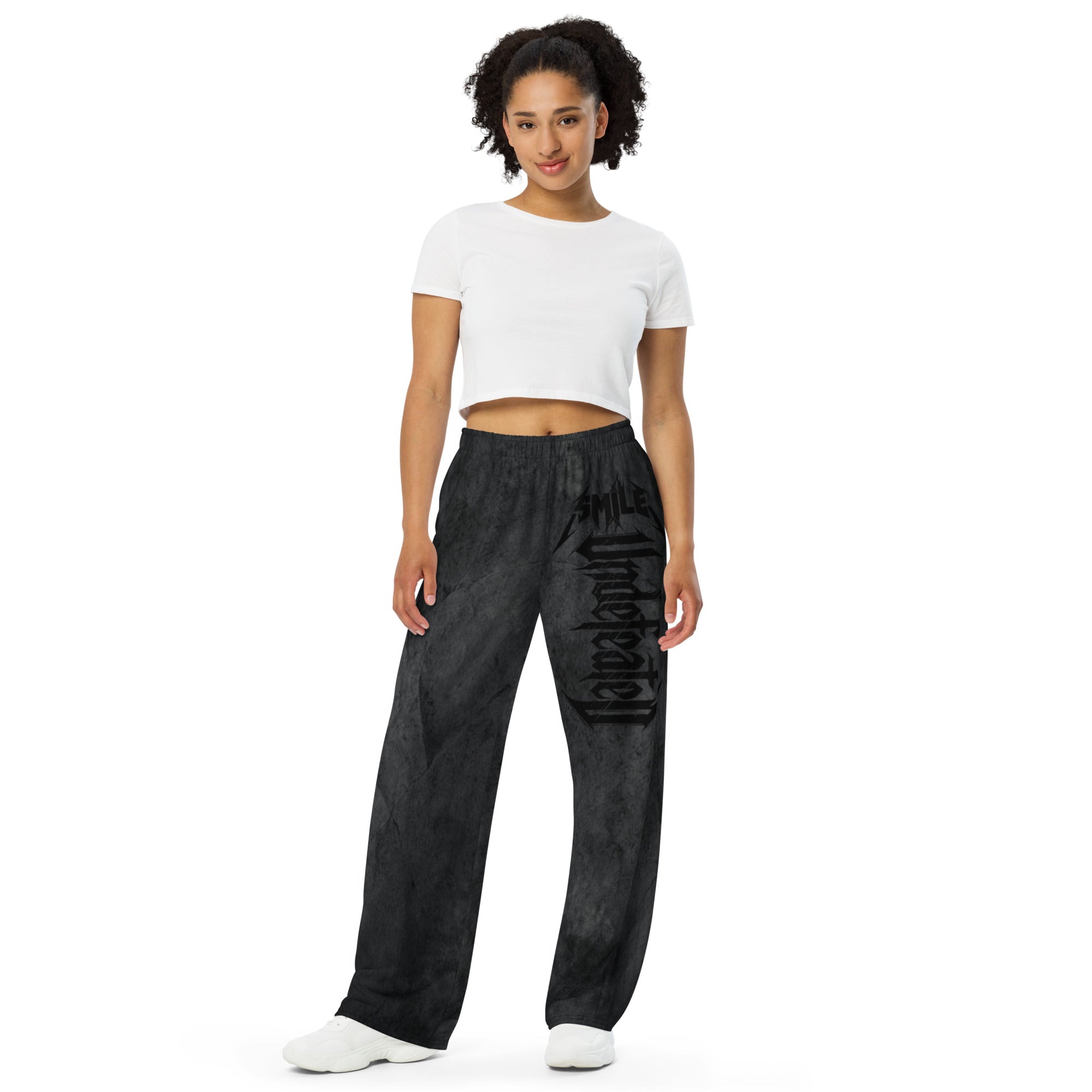 Undefeated Smile wide-leg sweatpants