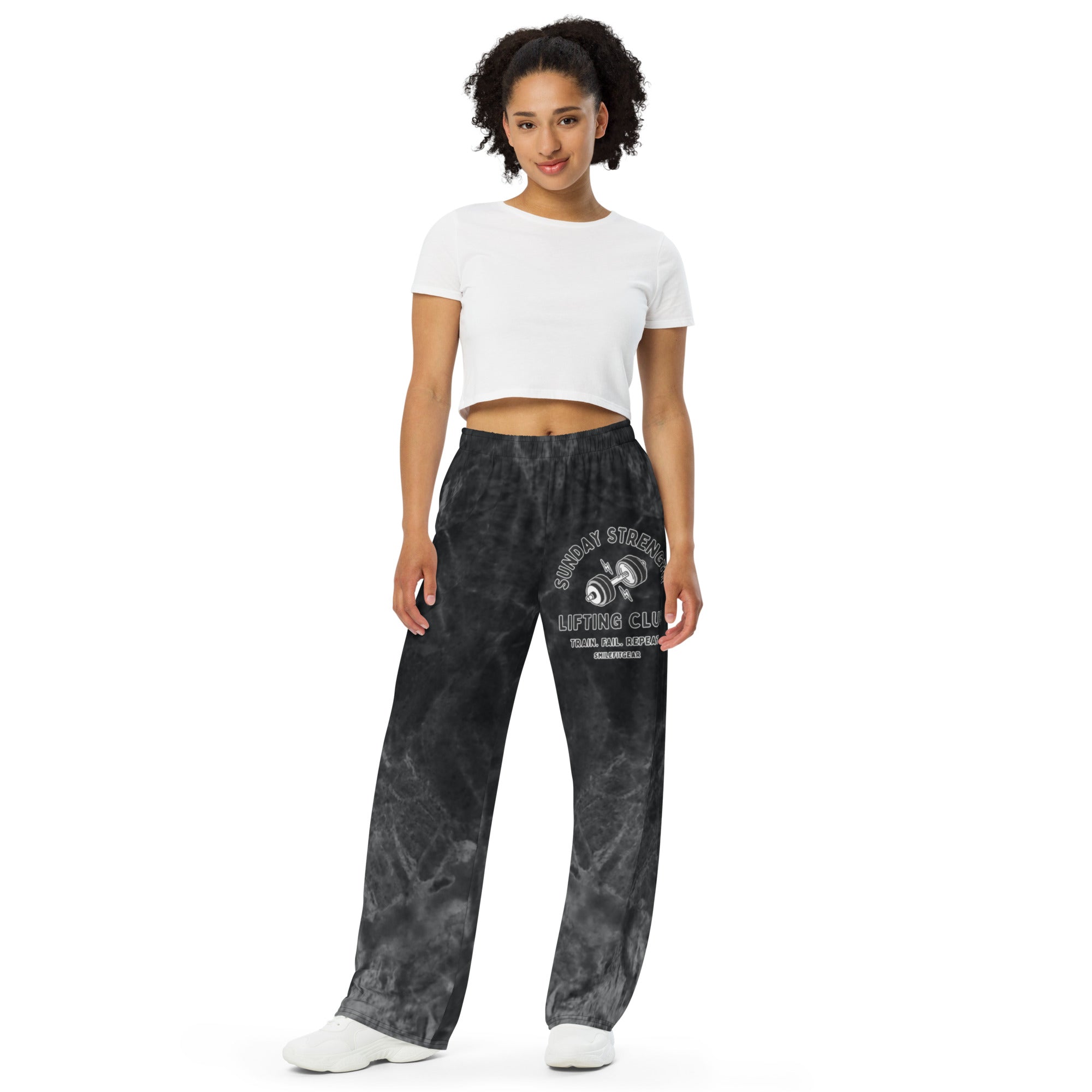 Sunday Strength Lifting Club wide-leg pants