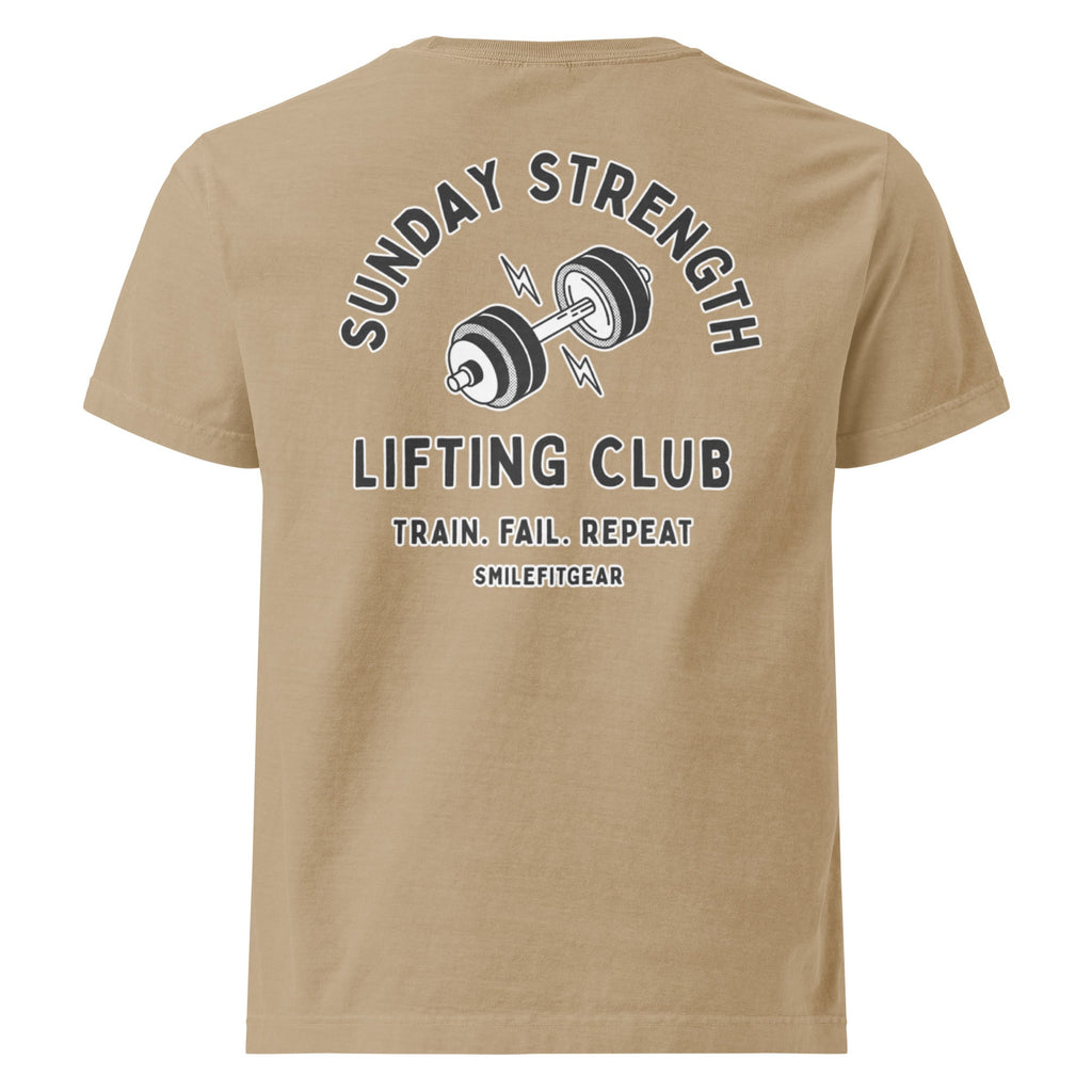 Sunday Strength Lifting Club oversized t-shirt