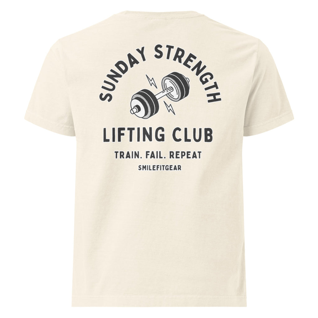 Sunday Strength Lifting Club oversized t-shirt