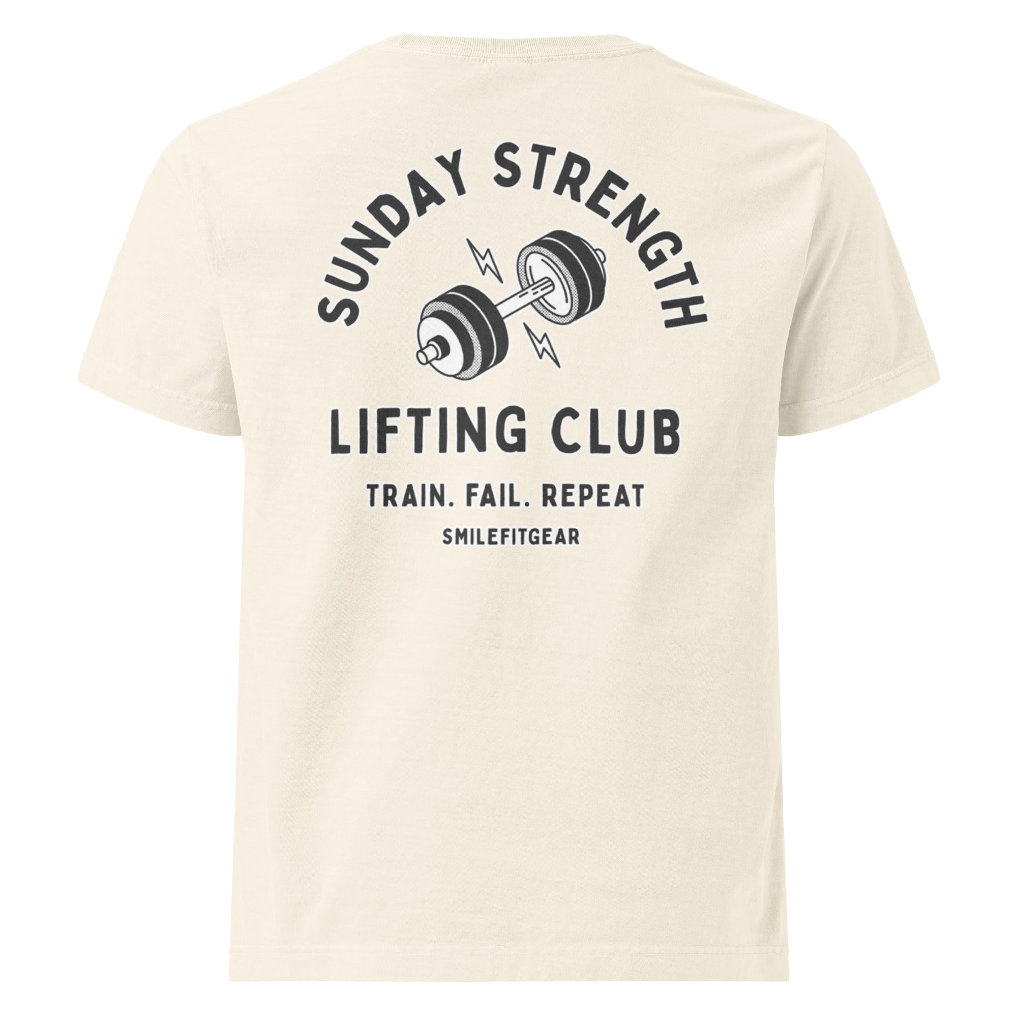 Sunday Strength Lifting Club oversized t-shirt