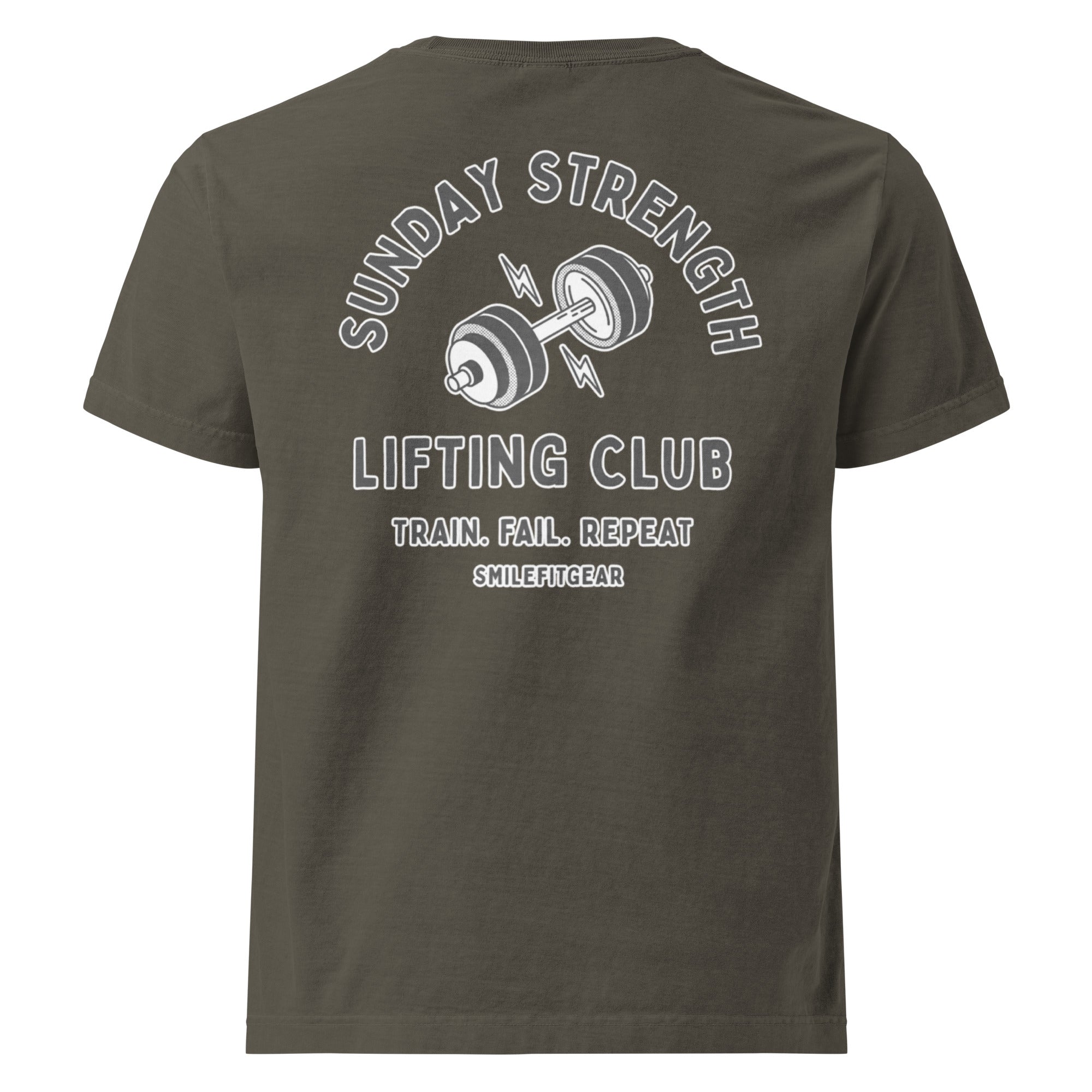 Sunday Strength Lifting Club oversized t-shirt