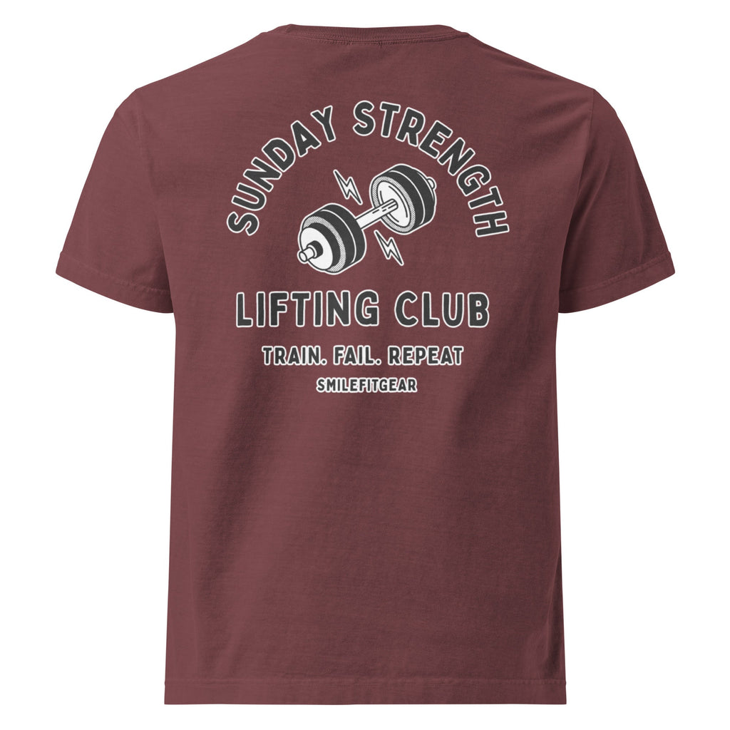 Sunday Strength Lifting Club oversized t-shirt