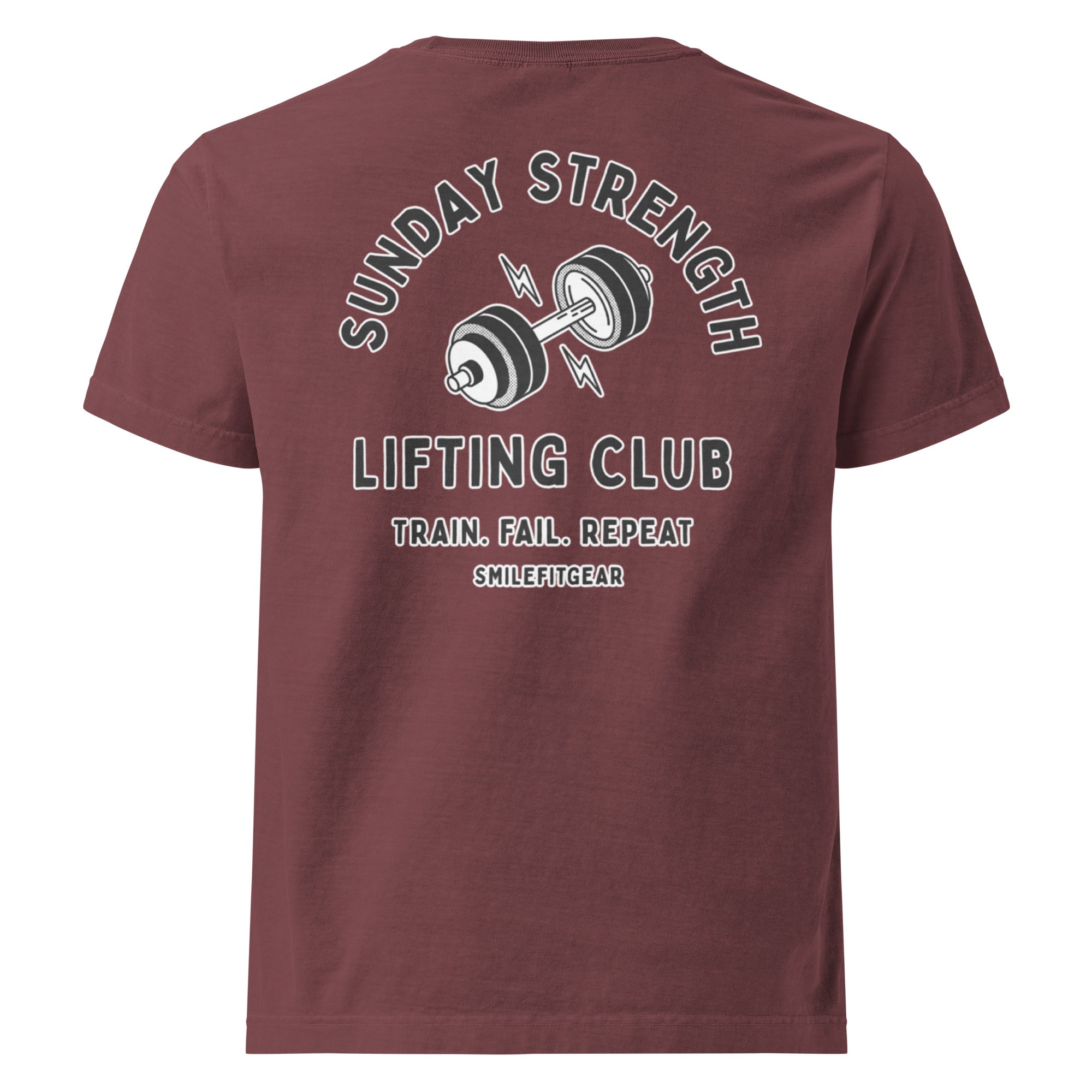 Sunday Strength Lifting Club oversized t-shirt